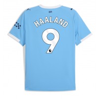 Stroje piłkarskie Manchester City Erling Haaland #9 Koszulka Podstawowej 2025-26 Krótki Rękaw